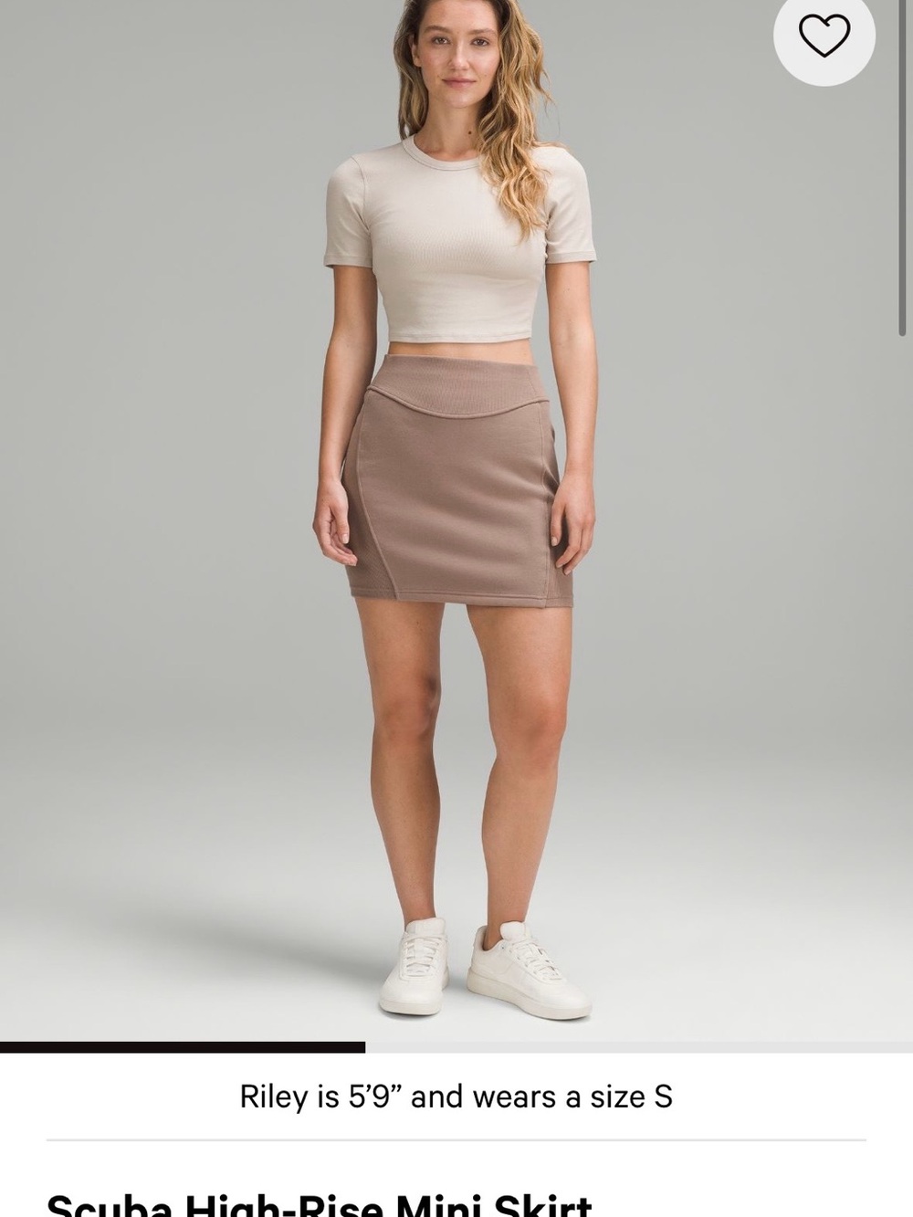 Lululemon Scuba Mini Skirt - Picture 6 of 7
